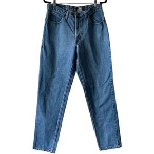 Vintage Jordache Womens Size 16 32x30 High Waist Tapered Straight Mom Jeans